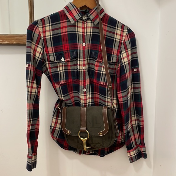 Ralph Lauren plaid flannel shirt - Picture 7 of 11